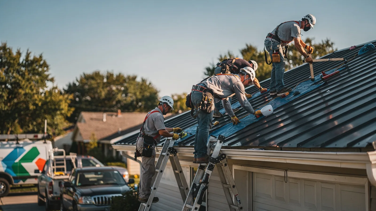 Metal Roof Installation in Saint Henry, OH near me